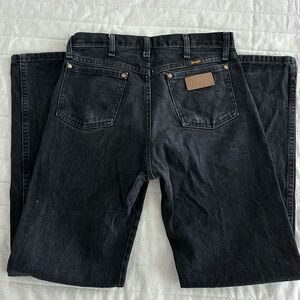 Wrangler Men's Black Jeans